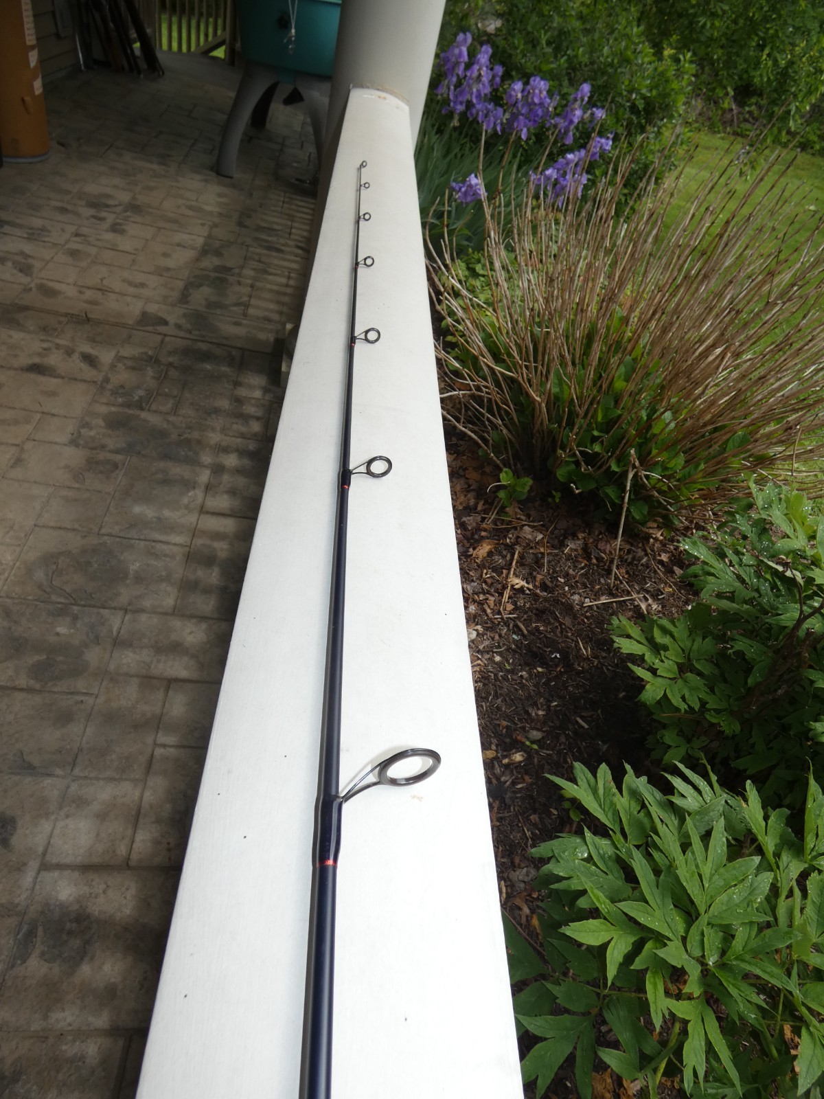 RARE ALL STAR IM10X USA MADE MS1 783S 1 PC FAST MED ACT 6’6″ FISHING ROD