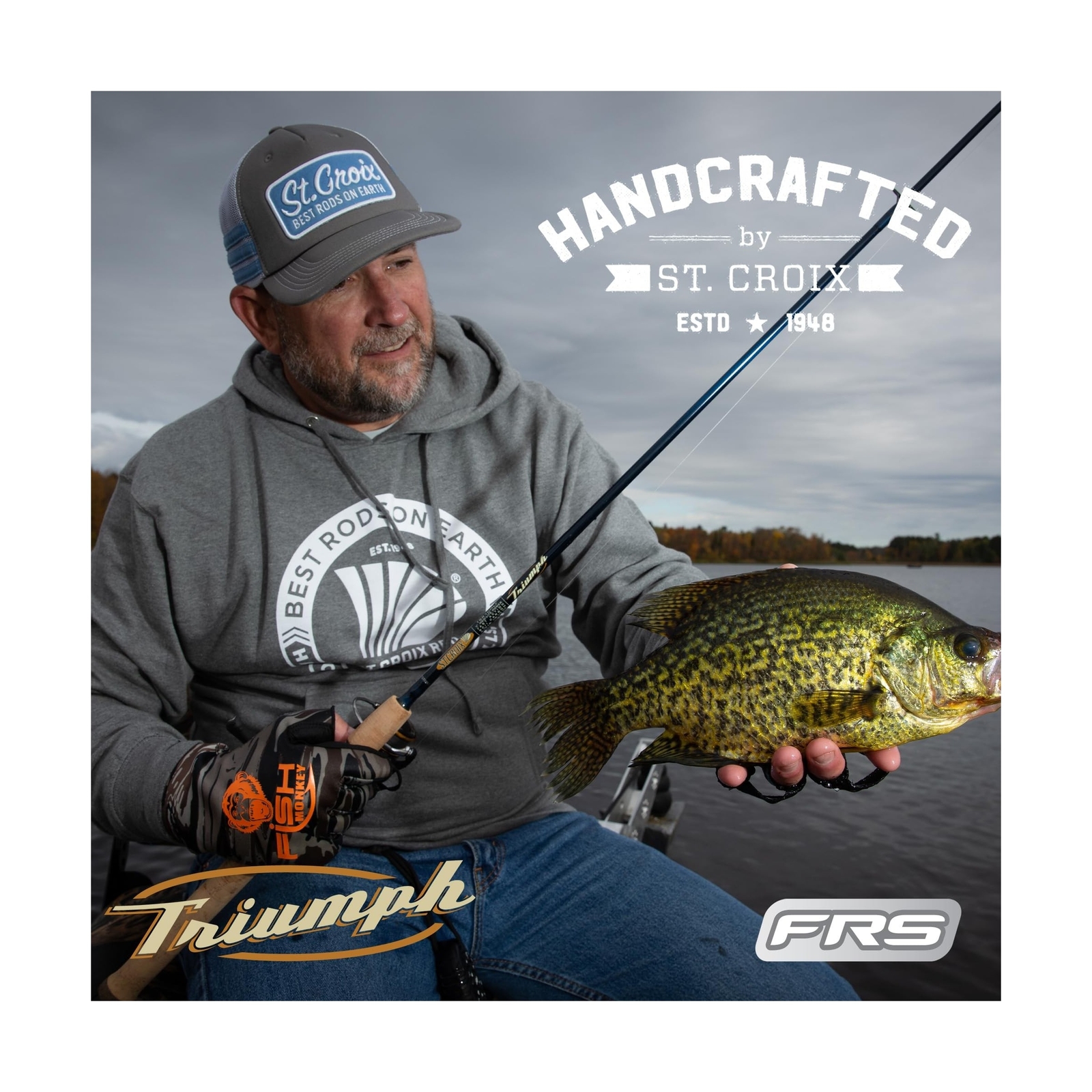 St. Croix Rods Triumph Spinning Rod, TSR, Durably Sensitive with Impressive P…