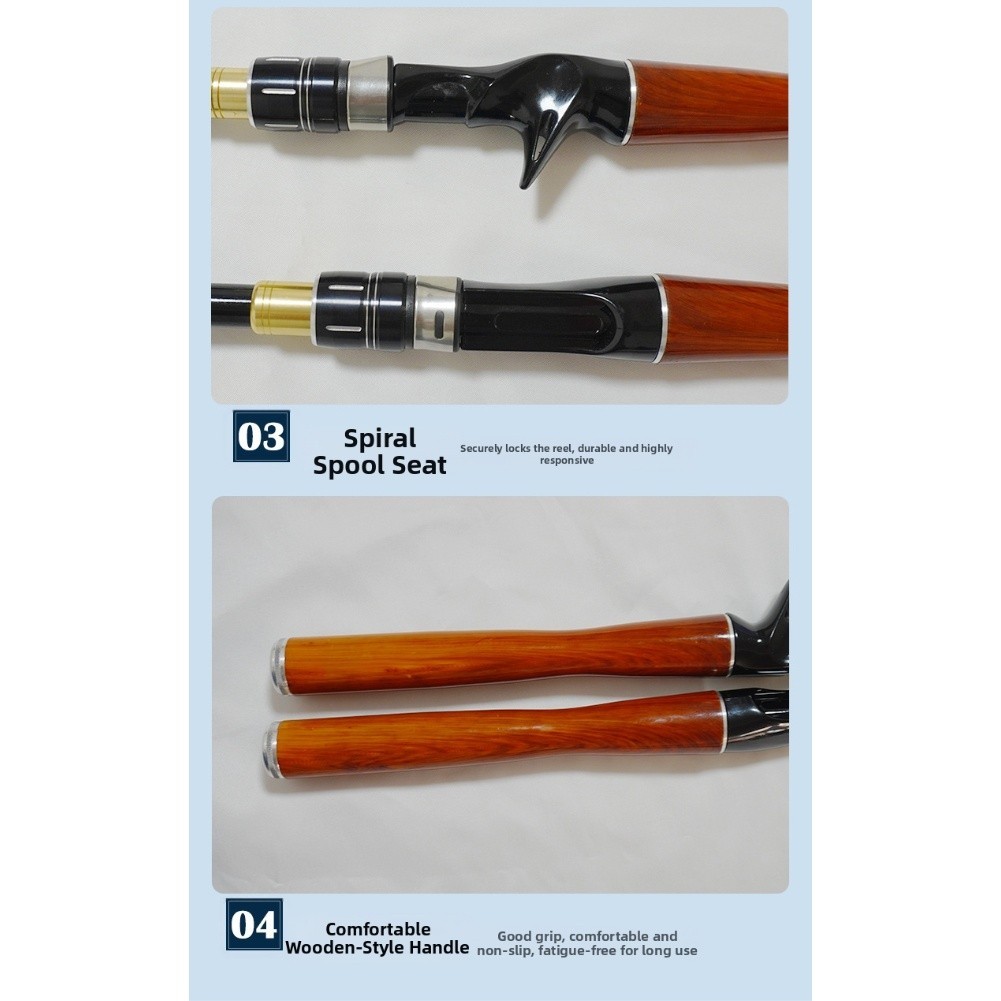 Sougayilang ML Telescopic Fishing Rod Carbon Fiber Spin Cast Lightweight Design