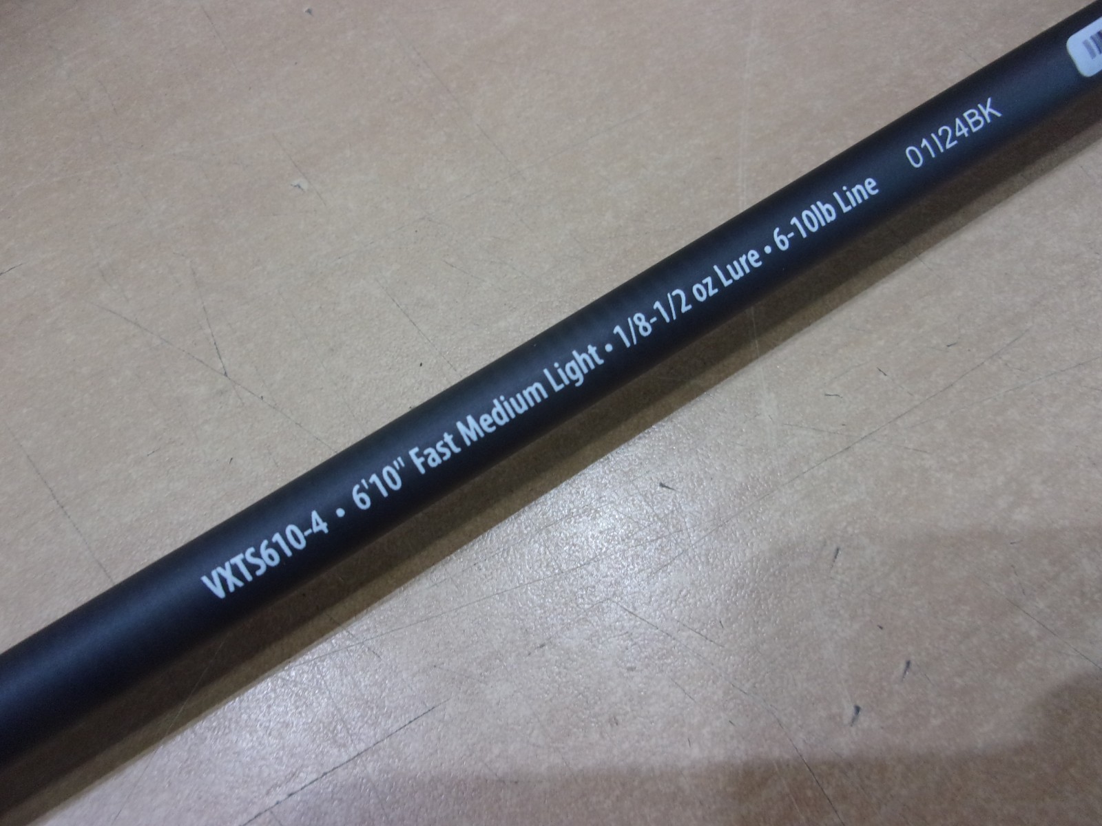 ABU GARCIA VERITAS TOURNAMENT EDITION SPINNING ROD 6 foot 10 inch