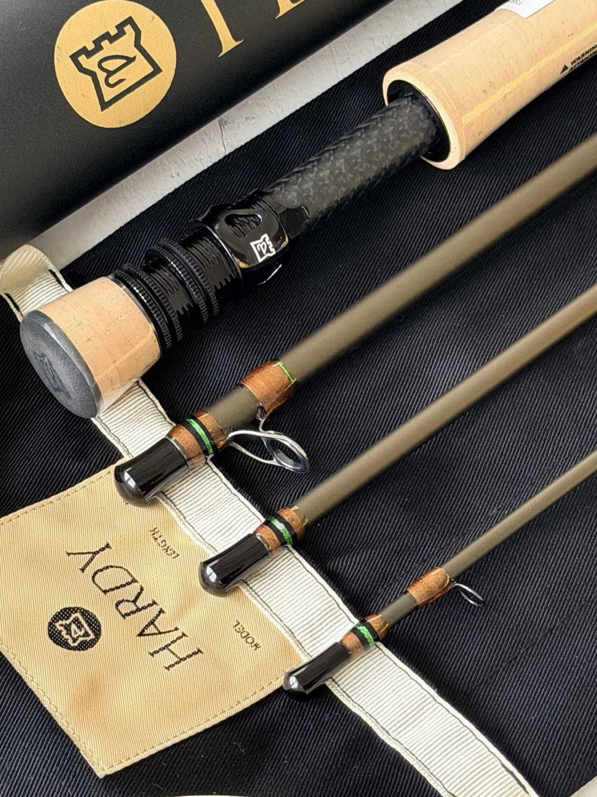 **BEAUTIFUL** 🔥NEW HARDY MARKSMAN 7wt. 9’Ft Fly Rod!! 🔥~LEGENDARY~🔥