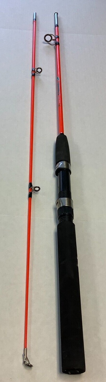 CROCODILE 180 AY 6′ solid fiberglass fishing rod~2 section-Pick Your Color