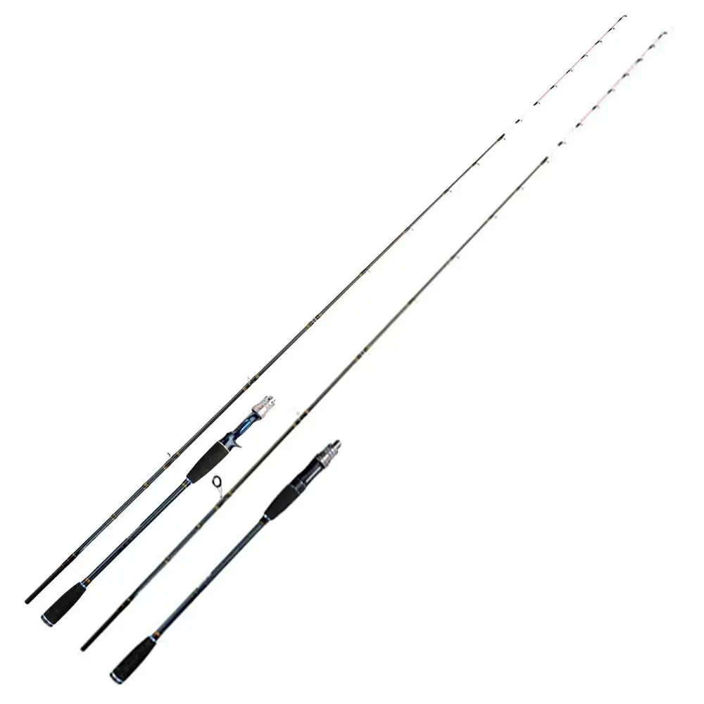 JOHNCOO Boat Fishing Rod 1.7-1.9m ML Titanium Tip Spinning Casting Saltwater