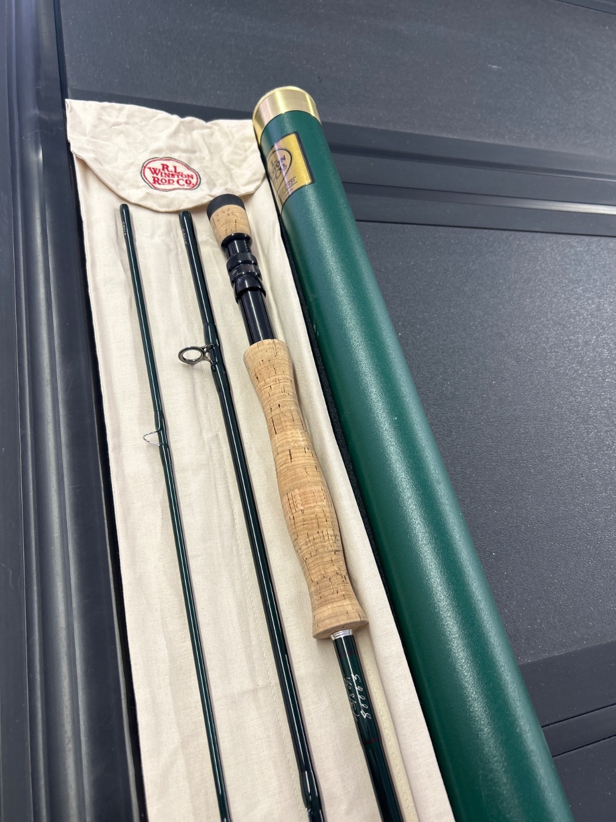 CLEAN RL Winston Boron XTR 9′ # 8 weight fly fishing rod