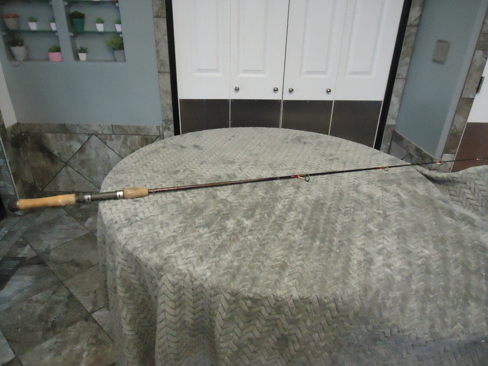 ABU GARCIA WALLEYE TOURNAMENT 1 PC 6 FT SPINNING ROD TR82A000 #