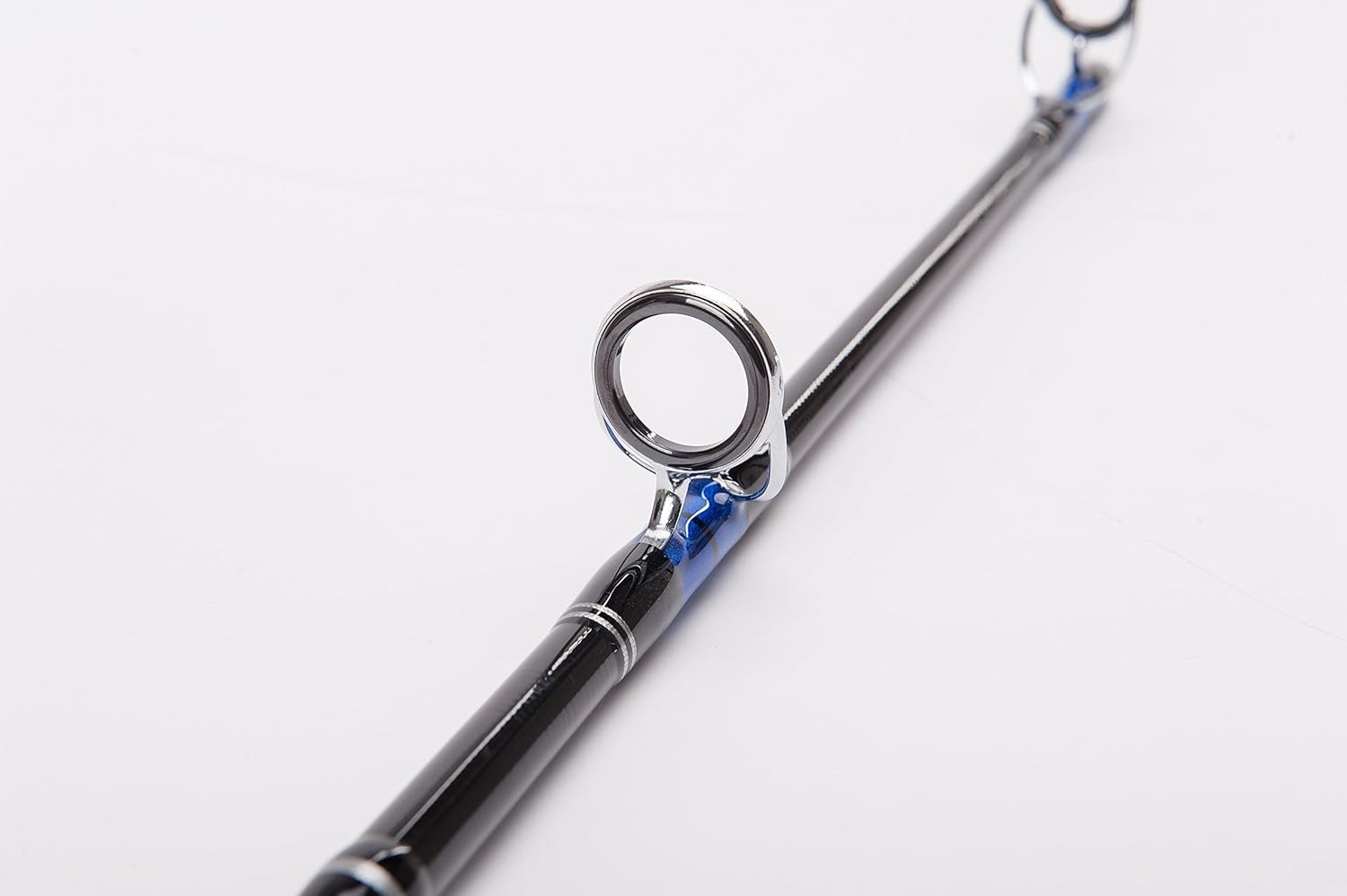 3-Piece Spinning Rod Portable Boat Rod Saltwater Heavy Fishing Rod (30-50 Lbs…