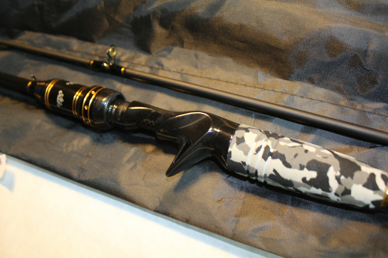 Entsport Camo Legend 3 piece 7′ casting fishing rod Medium M Heavy bass EPS23625