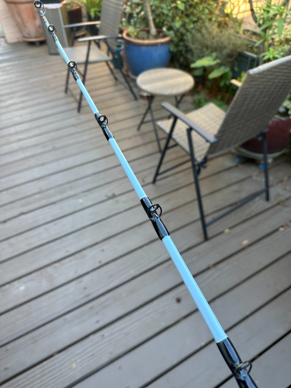 Seeker / ReelQuick (RQ) Rod w 23mm reel seat built on SSR 7040 7′ C.30-50 Lb.