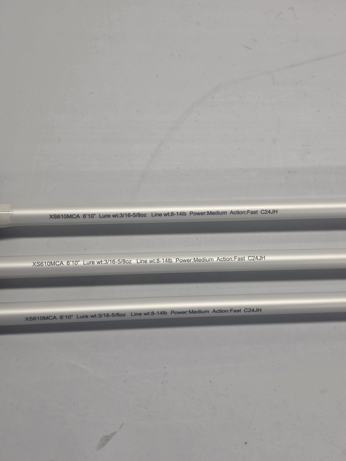 (LOT OF 3) Lew’s Xfinity Speed Stick Casting Rod 6’10” Medium Fast