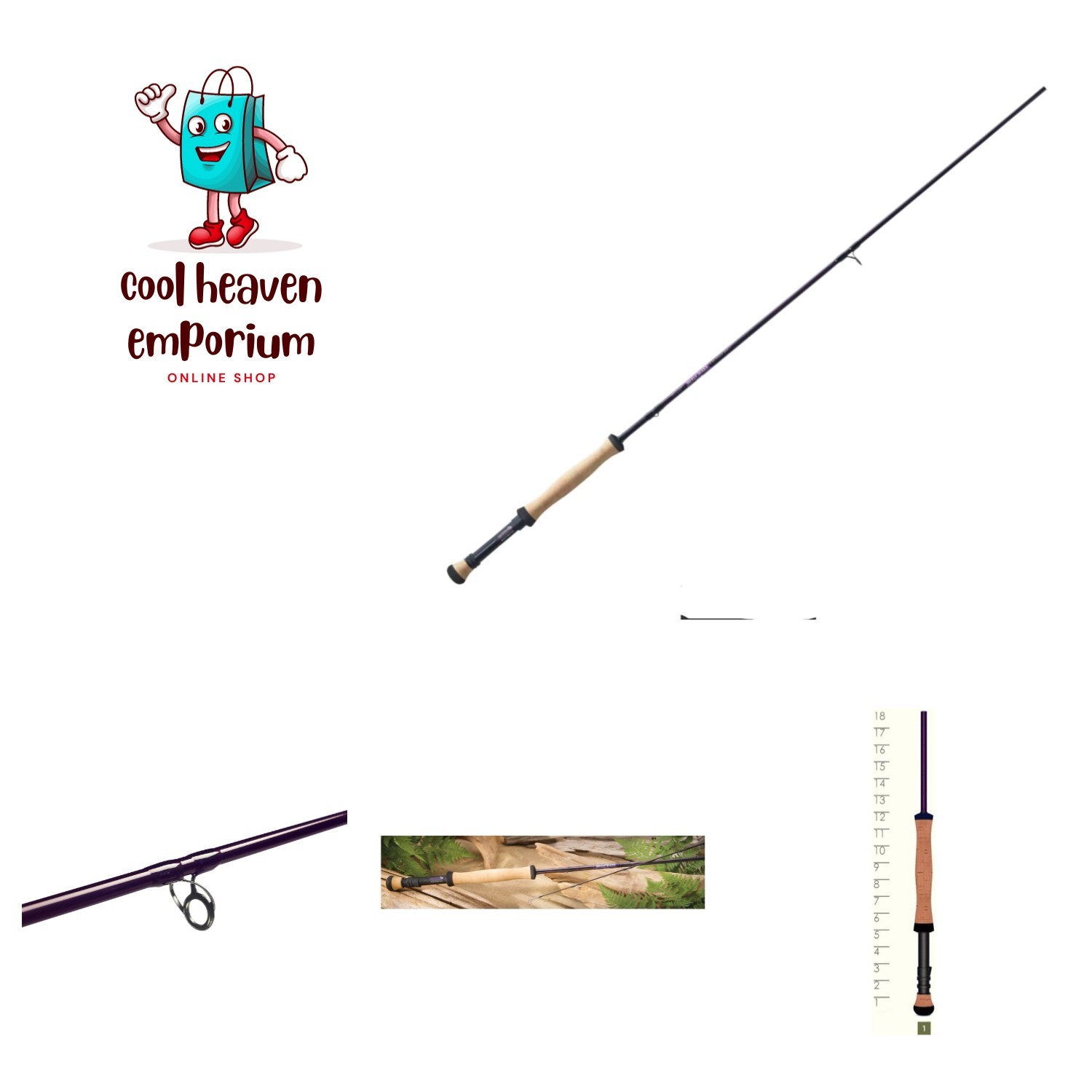 Mojo Bass Fly Rod, Expertly Crafted, Quality Freshwater Fly Rod