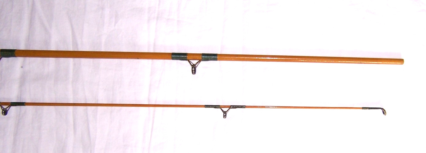 VINTAGE FENWICK FL102-7 GLASS 2 PC FLY ROD 8.5 Ft Stamped To Danny From Don Fern