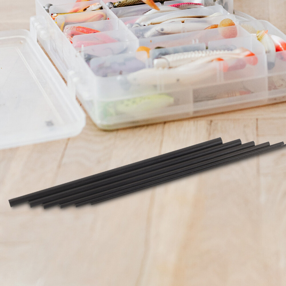 12 pcs Fishing Pole Repair Tool Pole Repair Carbon Fiber Fishing Rods Parts