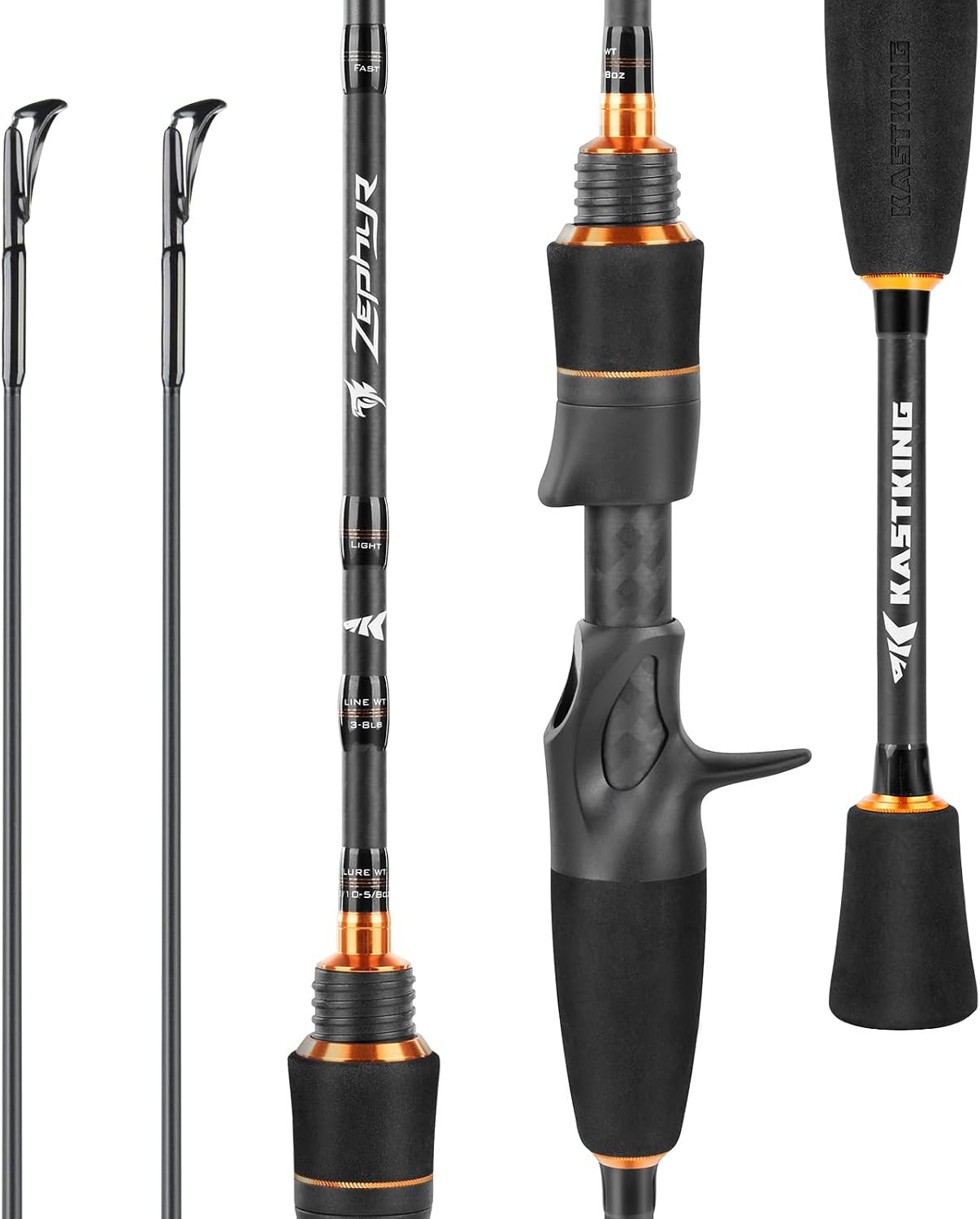 Zephyr Finesse Fishing Rods – BFS Baitcasting & Spinning Rods IM6 Graphite Extra