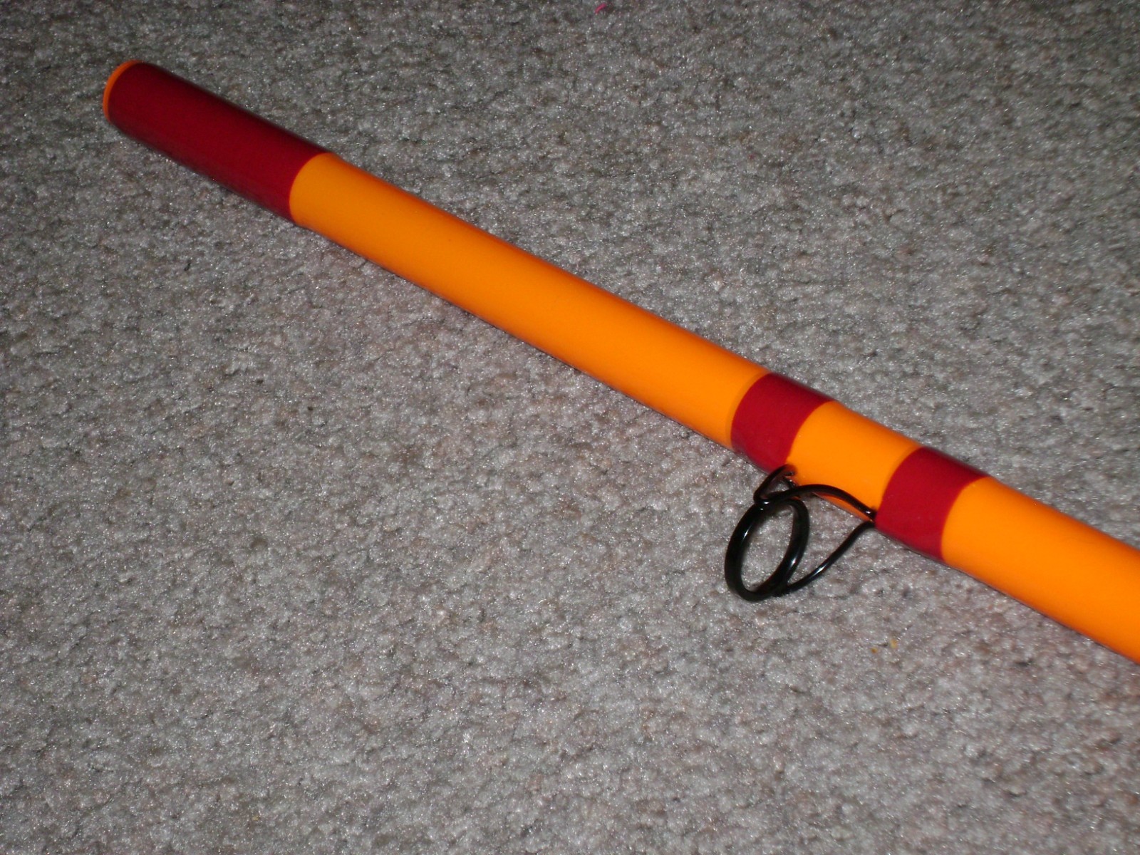 GLOW ROD MEAT HUNTER EXTREME 10′ ORANGE GLOW Casting Rod – BIG FISH, STRIPER!