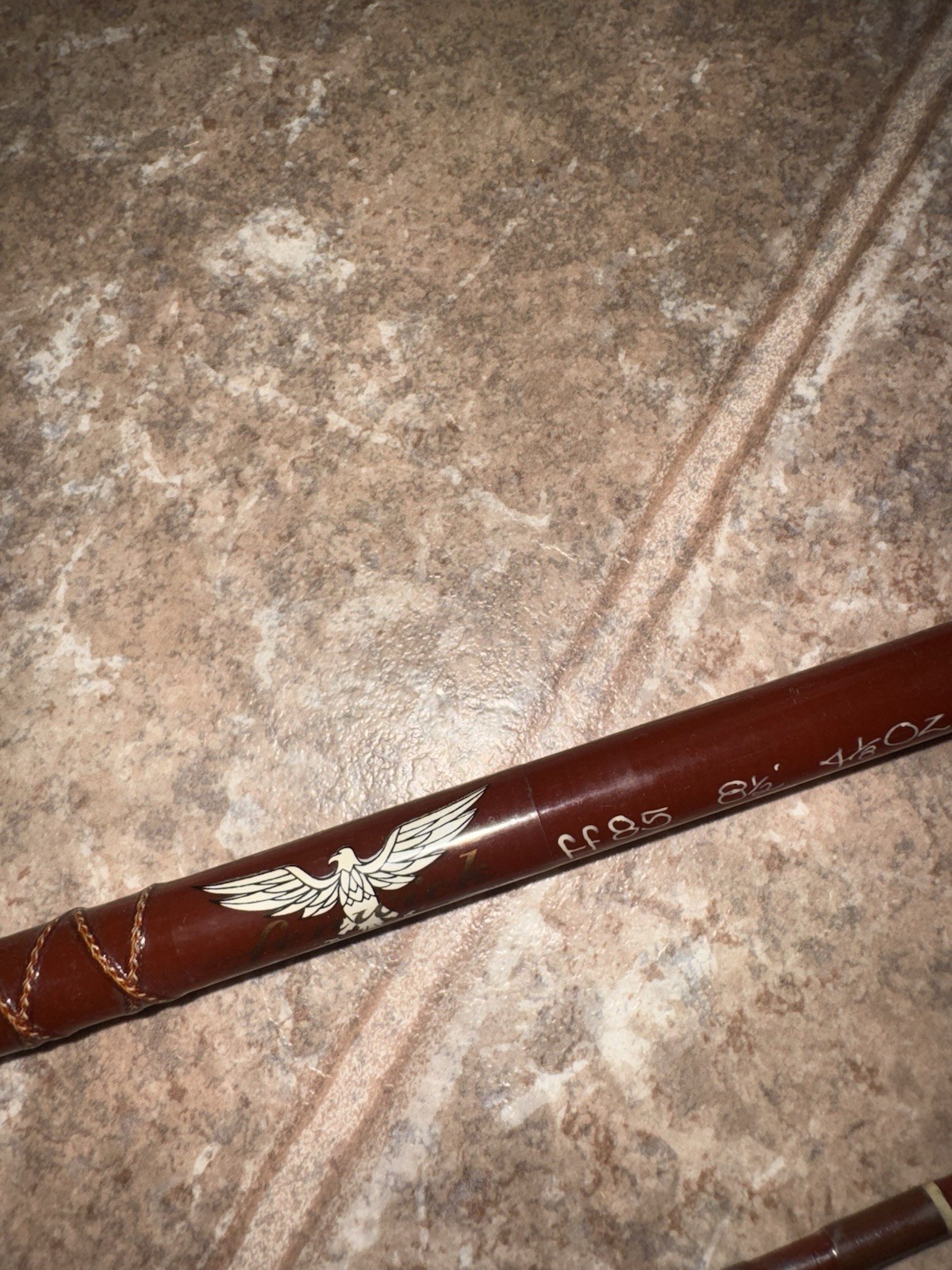 Vintage Fenwick Feralite H 59258 FF85 8-1/2’ 4-1/8oz 2pc Fly Rod
