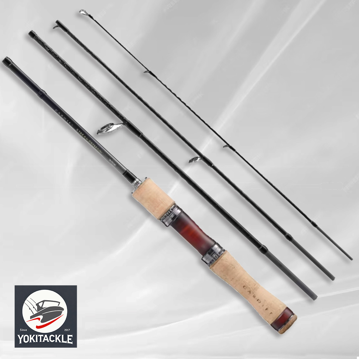Shimano 24 CARDIFF STREAM PREMIUM S48UL-G/4 Saitcasting Rod for Trout