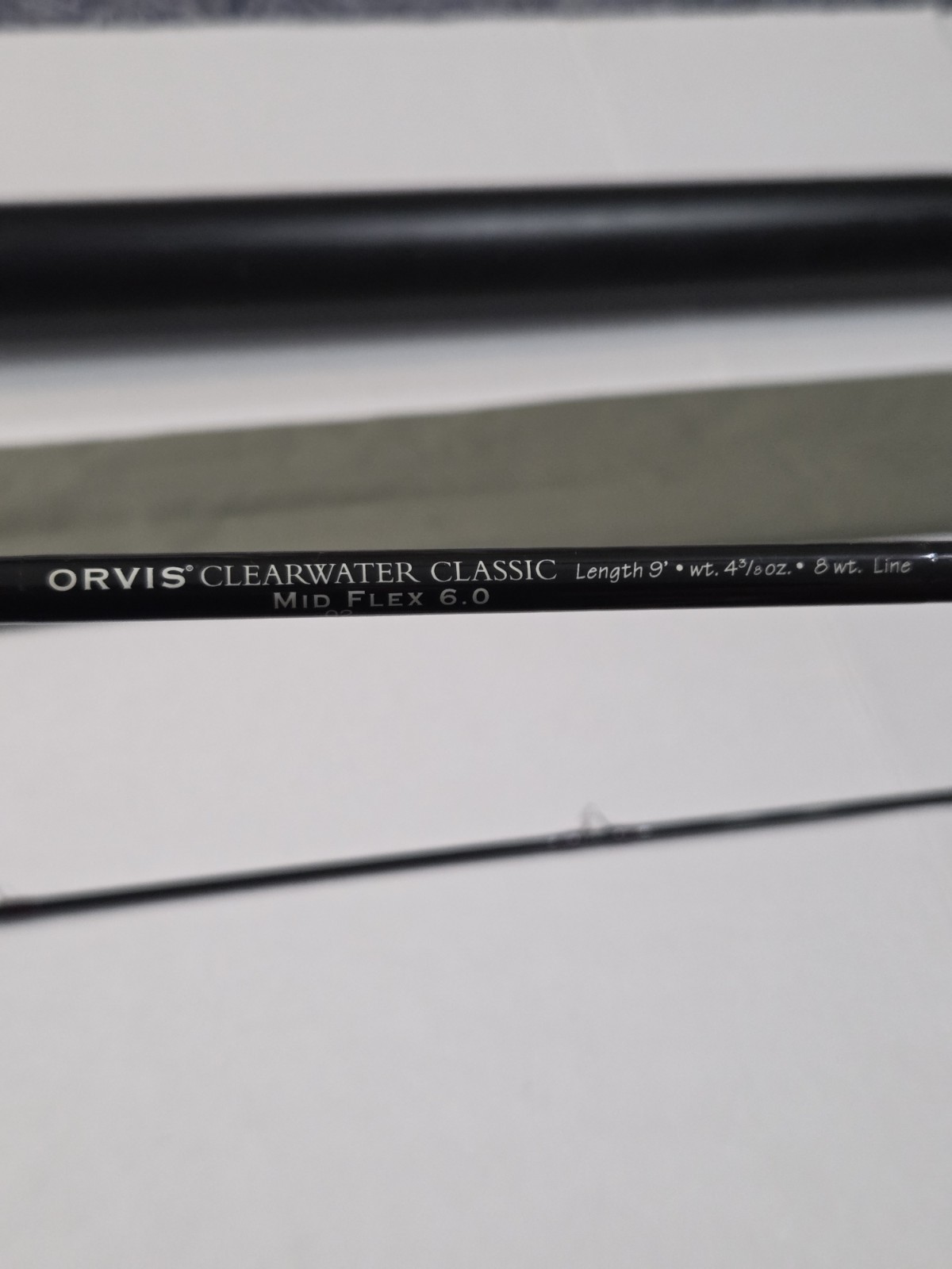 Orvis Clearwater Classic Series 908-2 Piece 8wt 9’ Mid-Flex 6.0 Fly Rod w/Tube