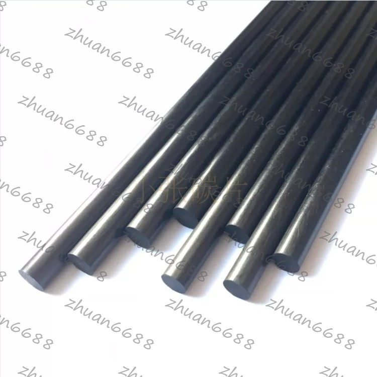 2PC solid carbon fiber rod diameter 1mm-10mm length 500mm can be customized