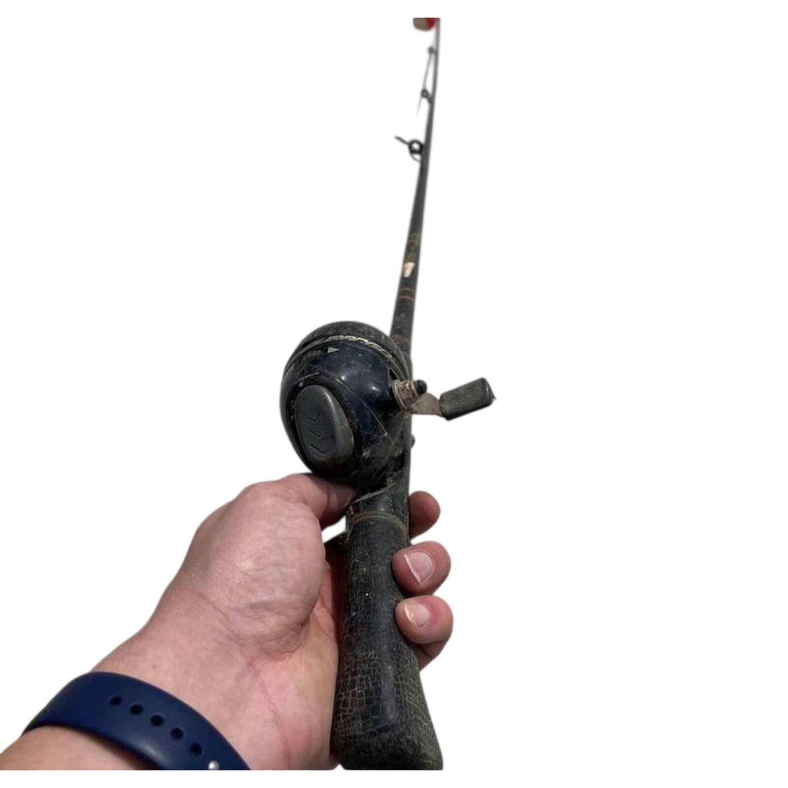 Shakespeare SC 15 Reel with Abu Garcia BGC 8460 Medium Action Rod Pole – LHN