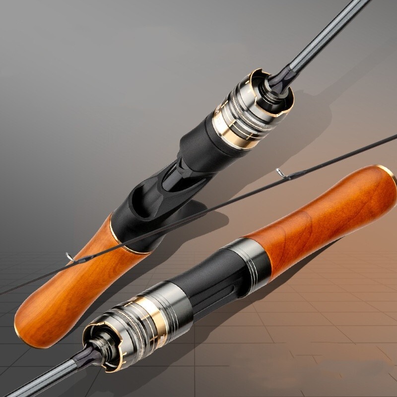 Portable Fishing Rods 5.6ft 6ft Spinning Casting Rod Carbon Fiber Rod Bass Pole