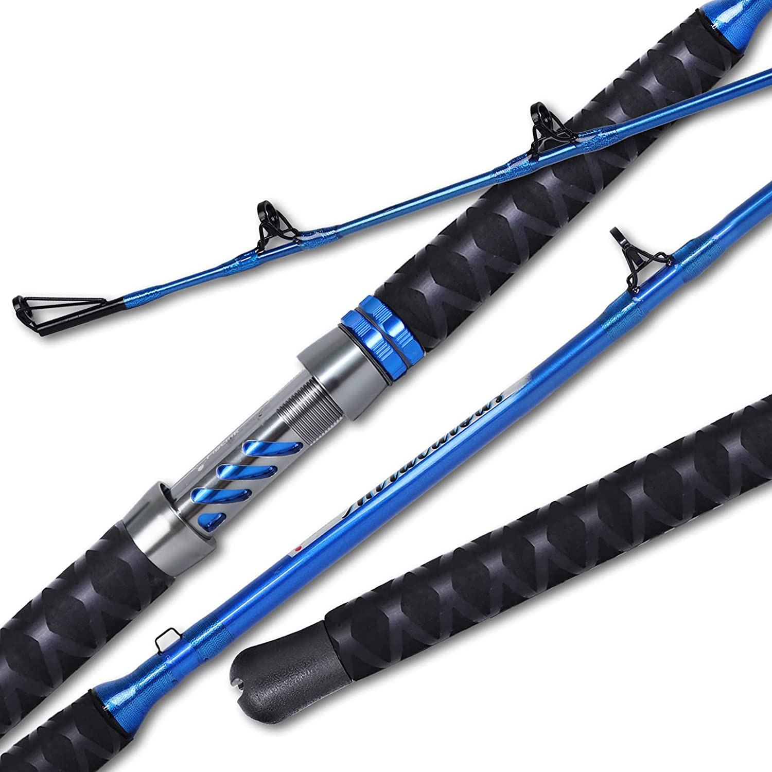 Catfish Fishing Rod Carbon Fiber Catfishing Pole Travel Heavy Casting 6 7 8 Ft