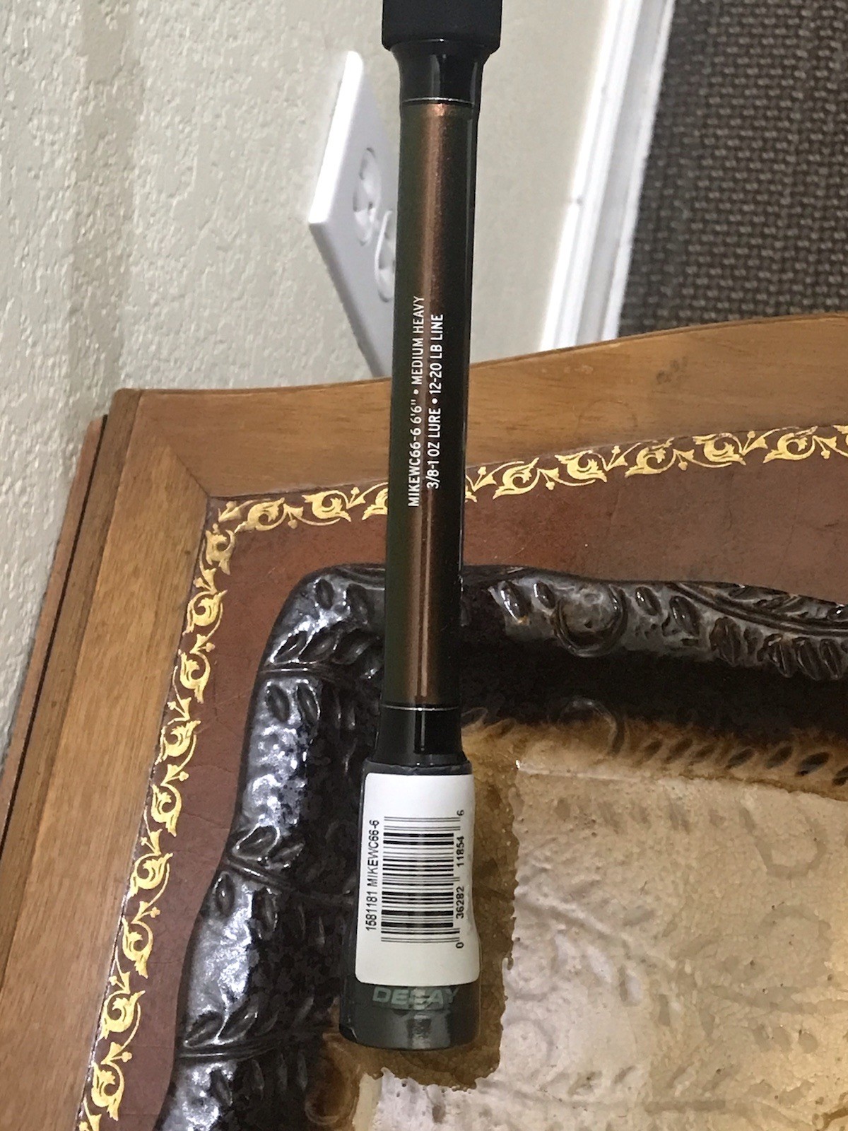 ABU GARCIA IKE BAIT CASTING FISHING ROD MIKEWC66-6’6” FT 12-20 LB MEDIUM HEAVY