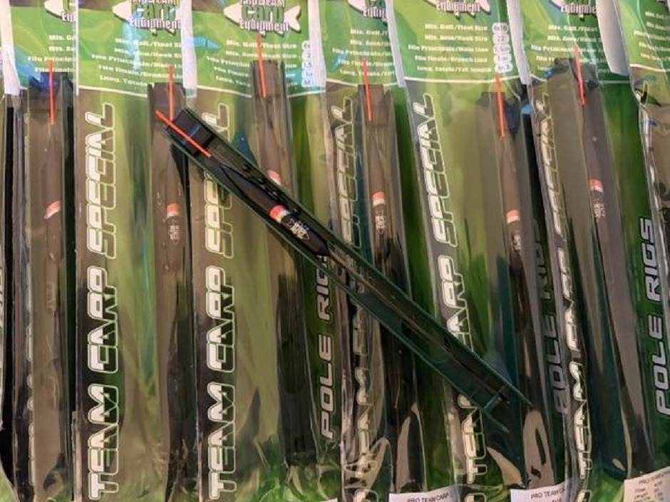 10 x POLE FISHING FLOAT RIGS POLE RIGS CARP FISHING TACKLE READY MADE FLOATS No2