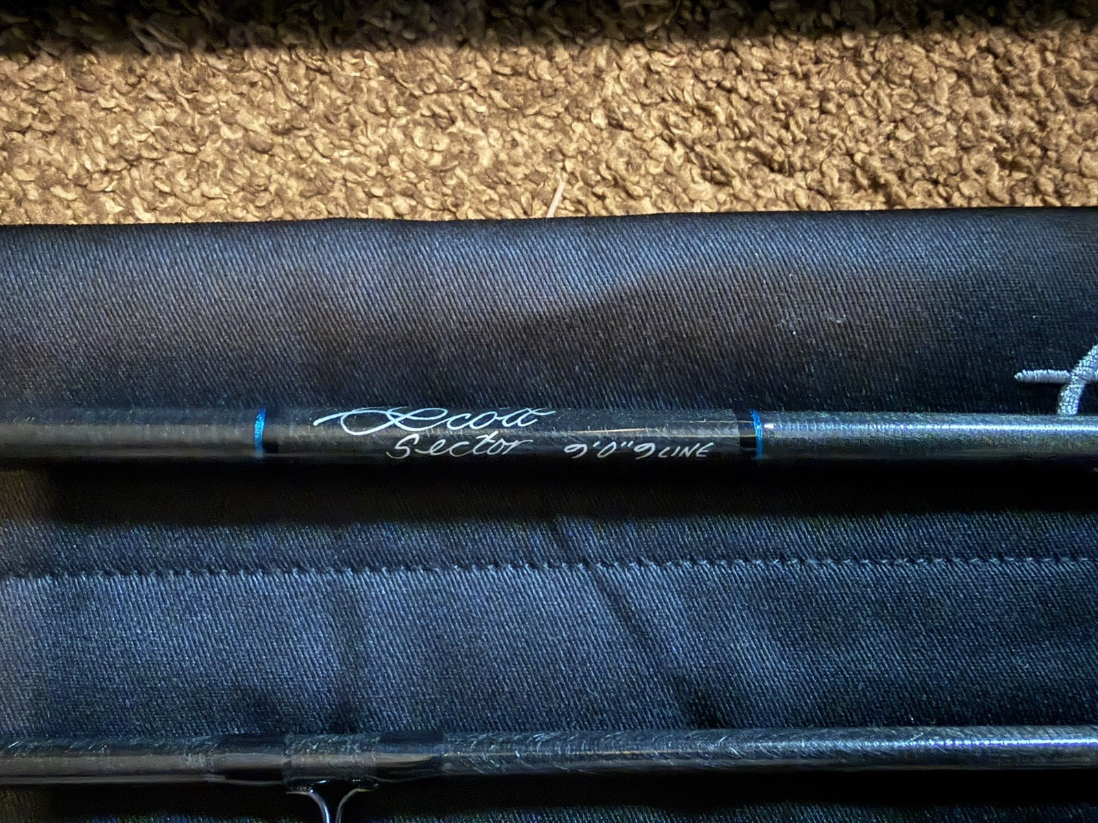 SCOTT SECTOR 9ft 9wt. Fly Rod Brand New + SA Infinity Salt Smooth line