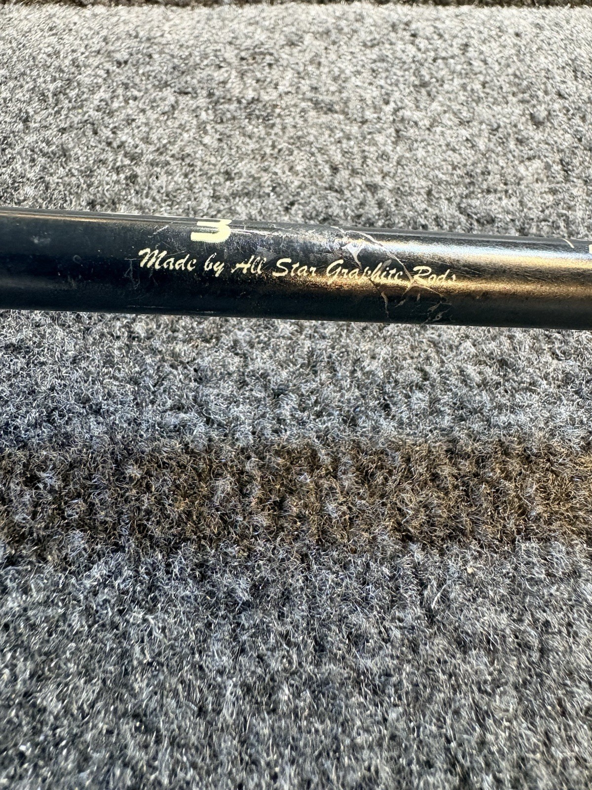 GO3 MADE BY ALL STAR CASTING ROD. SPINNER BAIT BLANK ROD.