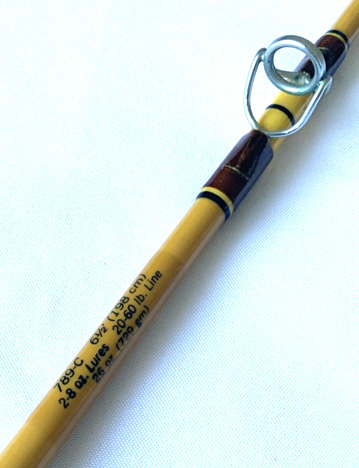 Fenwick 789-C PACIFICSTIK FENGLASS 6.6Ft 20-60Lb Fishing Rod Made In USA