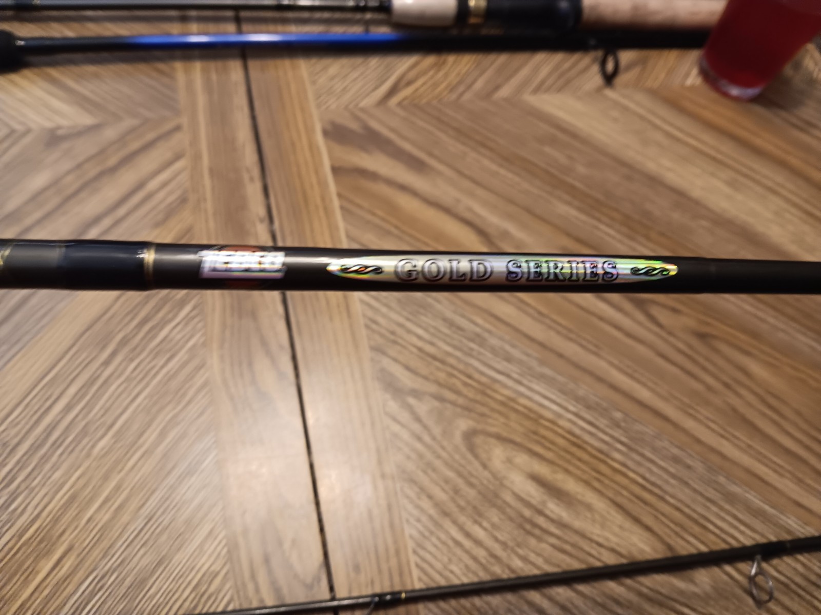 zebco gold series 6′ med action 2 piece rod