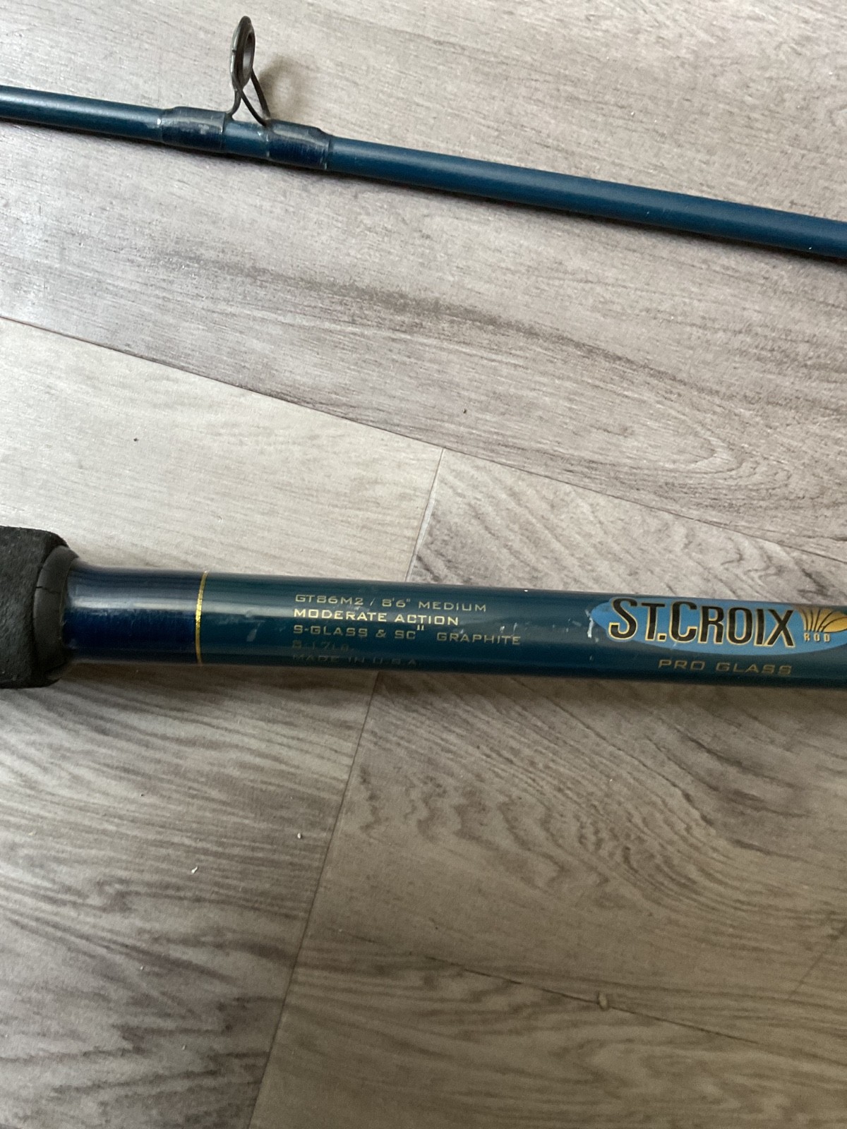 St. Croix Pro Glass Fishing Rod 8’6” Medium Casting / Trolling Rod