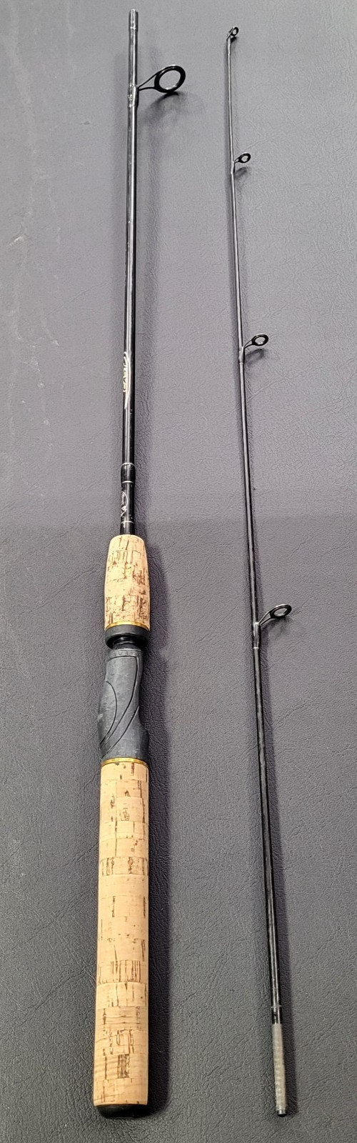 Bass Pro Shops Mega Cast Ultra Light Spinning Rod, MGC5010UL, 2 Piece, 5 Guides.