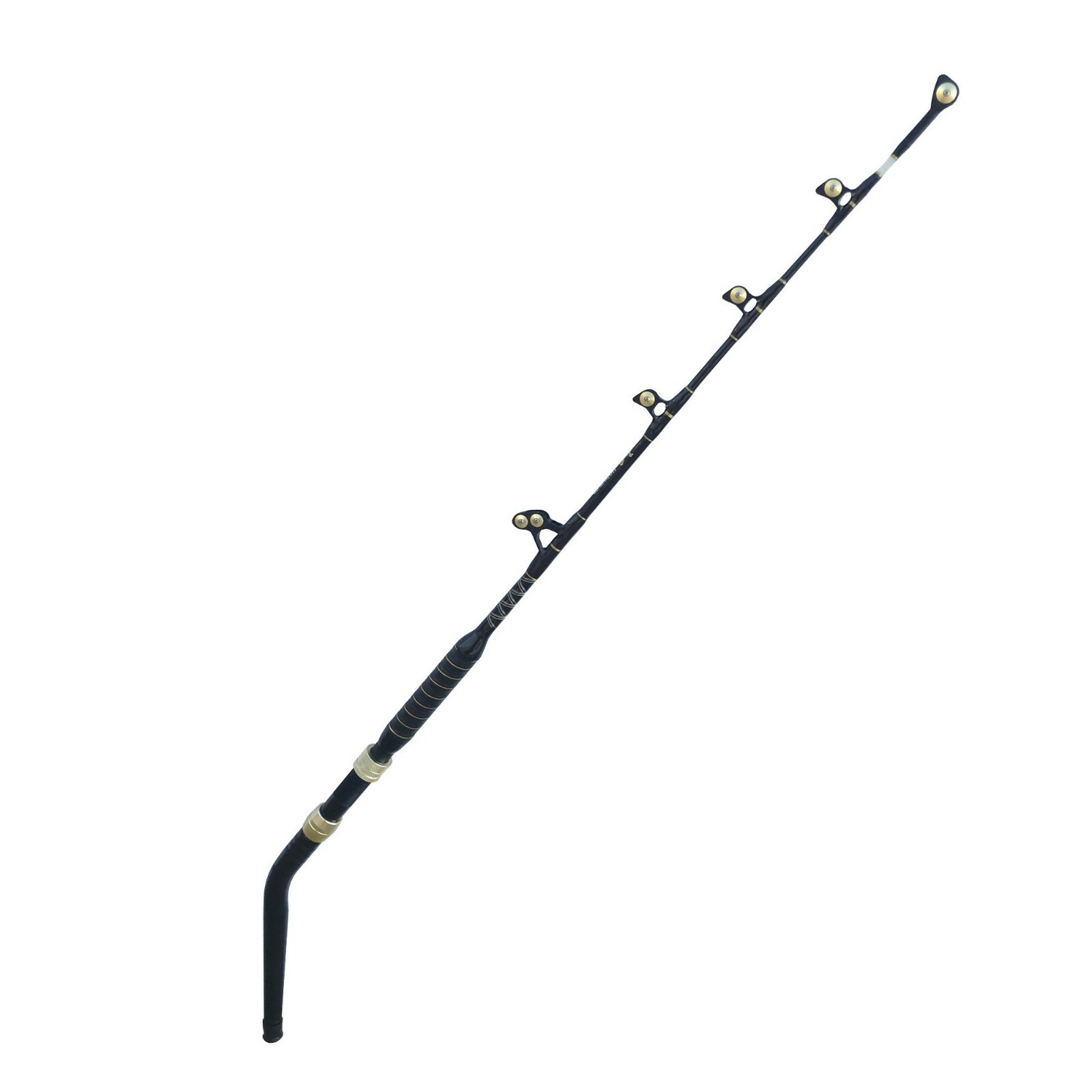 EatMyTackle Bent Butt Trolling Rod – Roller Guides, Tournament Edition