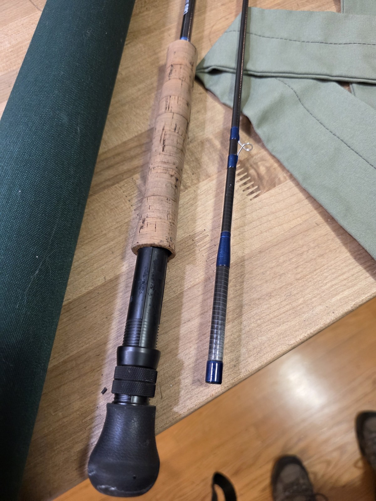 Orvis Sulver Label PM-10 Fly Fishing Rod 9’ wt 4 7/8 Oz 8 Wt With Sock And Tube
