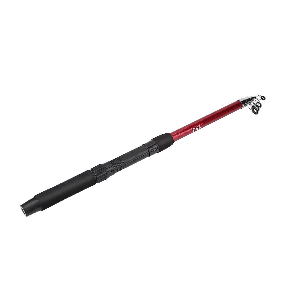 (1.8m)Outdoor Portable Lightweight Casting Telescopic Fishing Rod Reel Tack