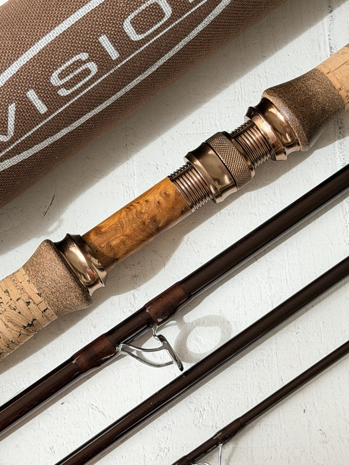 **BEAUTIFUL** 🔥 VISION 6wt. 10’11”in 4pc Switch/Spey Flyrod!! 🔥