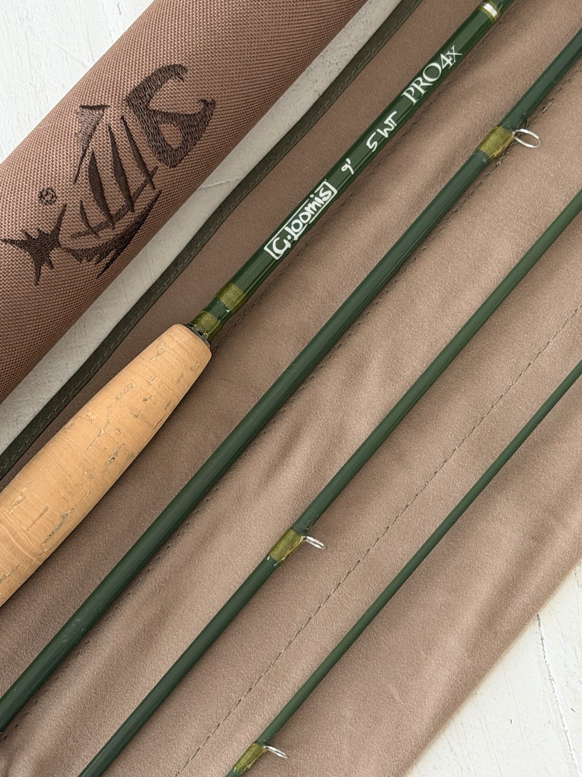 **BEAUTIFUL**🔥G LOOMIS Pro 4x 5wt. 9’ft~4Pc Flyrod!! 🔥~LQQK~