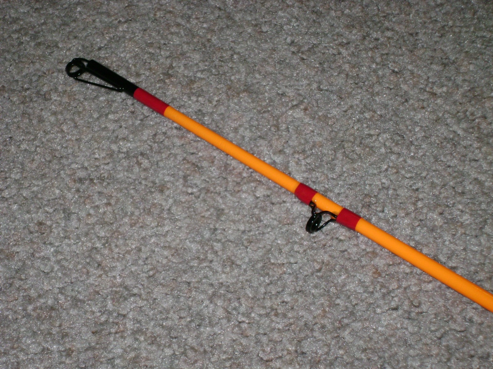 GLOW ROD MEAT HUNTER EXTREME 10′ ORANGE GLOW Casting Rod – BIG FISH, STRIPER!