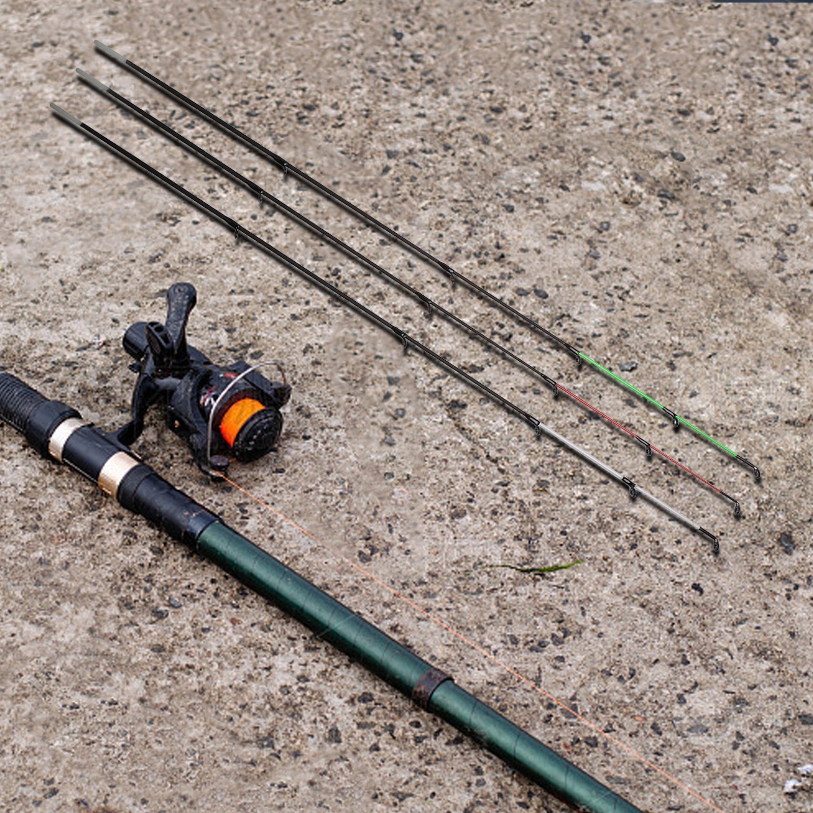 Lightweight Fiber Glass Top Tip MLH 50120g Feeder Carp Rod Fishing Accessories