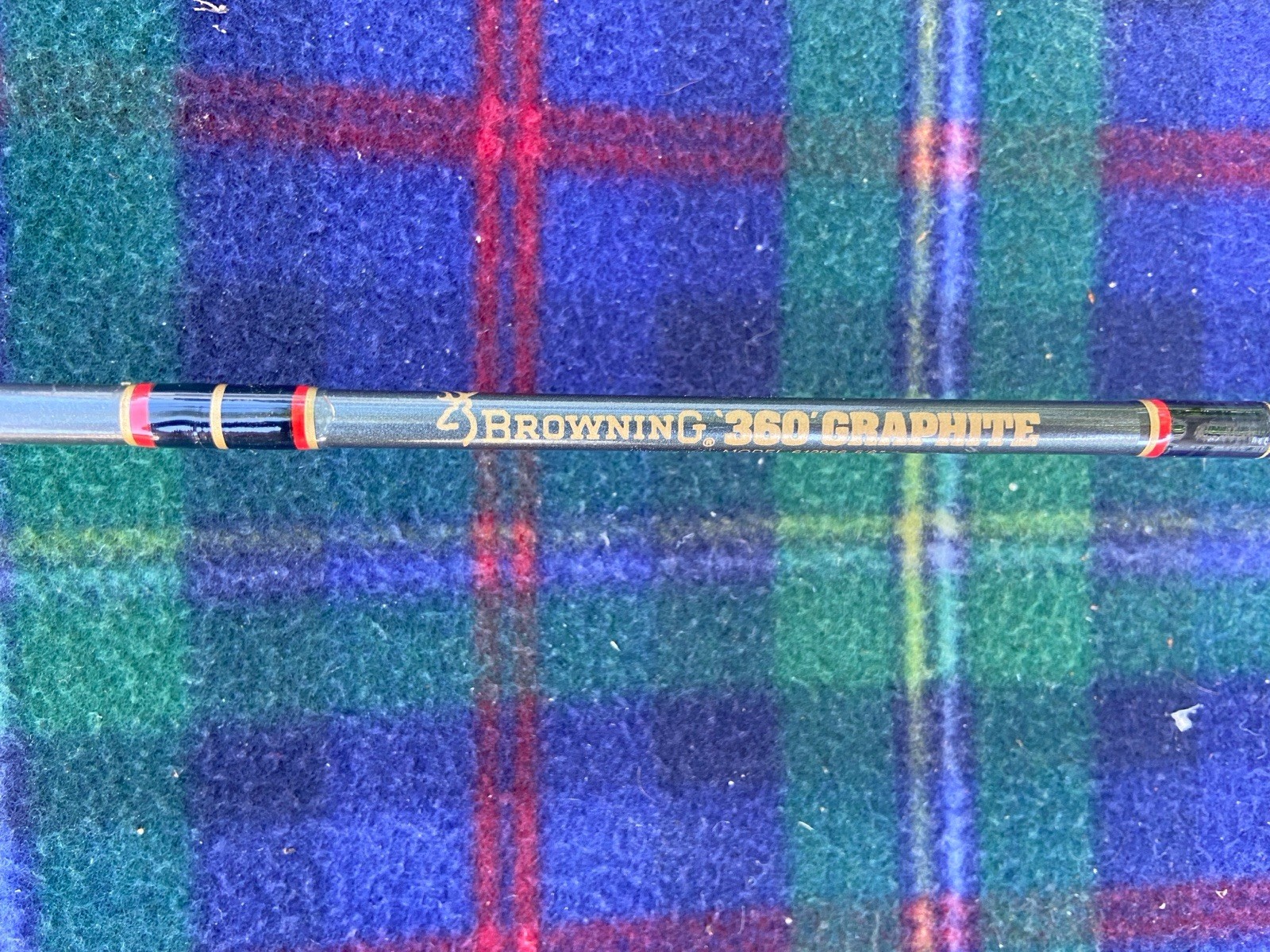 BROWNING #612956 360 GRAPHITE 5’6″ PISTOL GRIP LIGHT ACTION 2 PIECE CASTING ROD