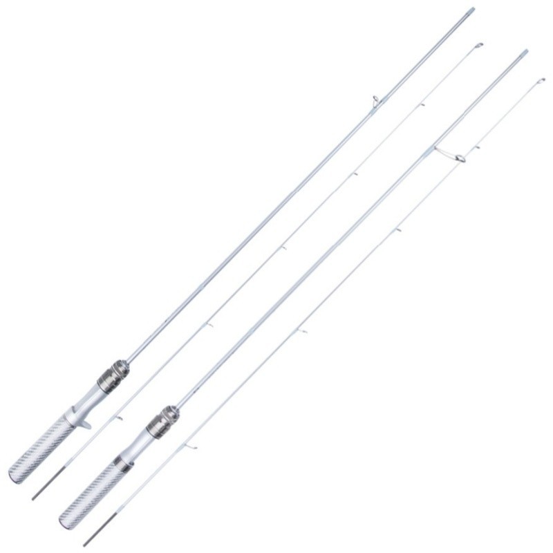 Trout Fishing Rod Ultra Light Rods Solid Tip Carbon Fiber Casting Spinning Pole