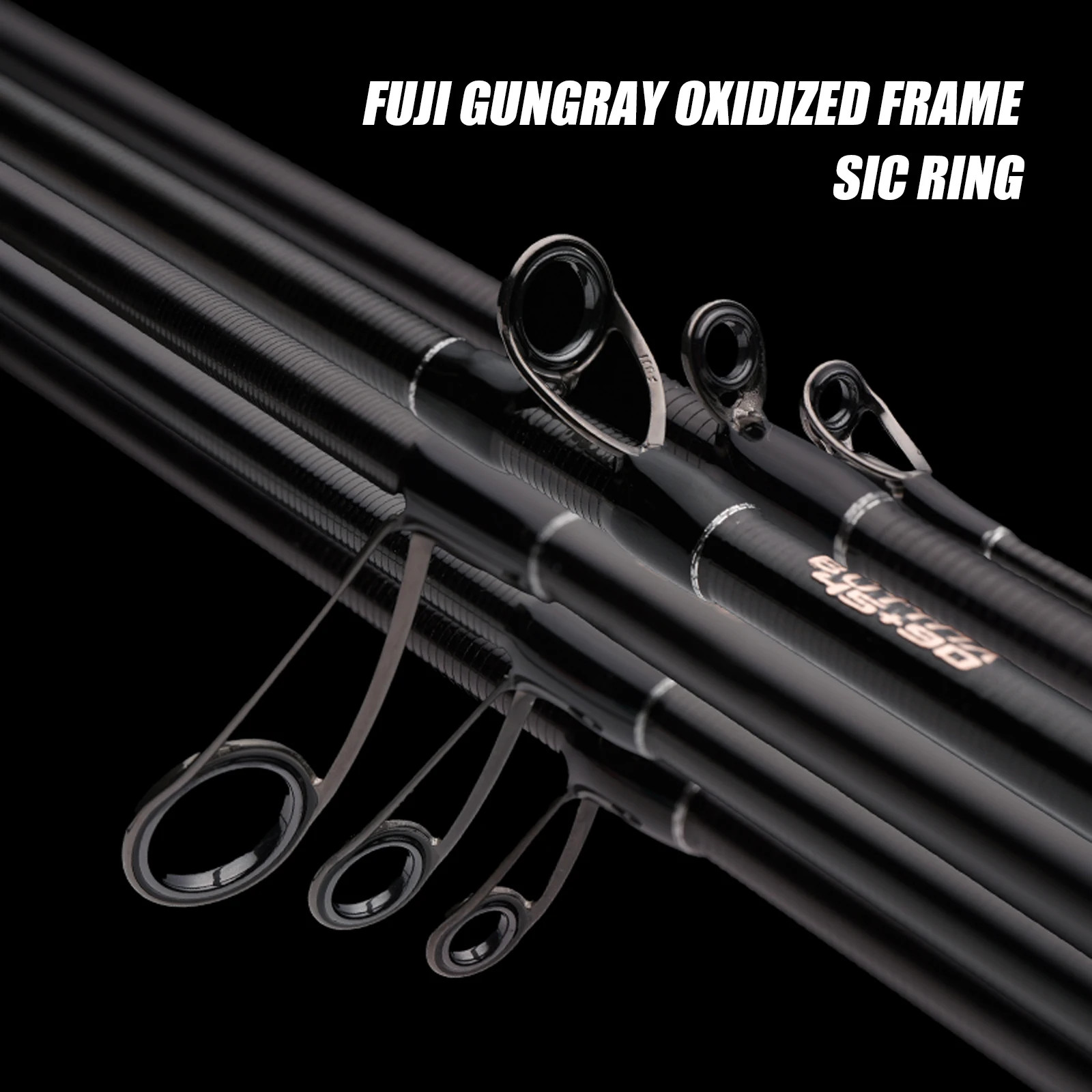 PURELURE REALM Bass Rod M40X Toray Carbon EX F/F Action Fuji SIC Pike