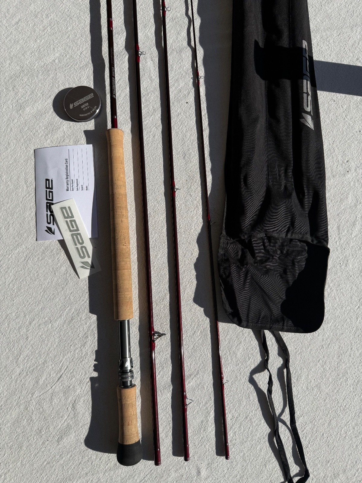 Sage Igniter 11ft 9in, 6wt, Switch. Excellent condition, unregistered warranty