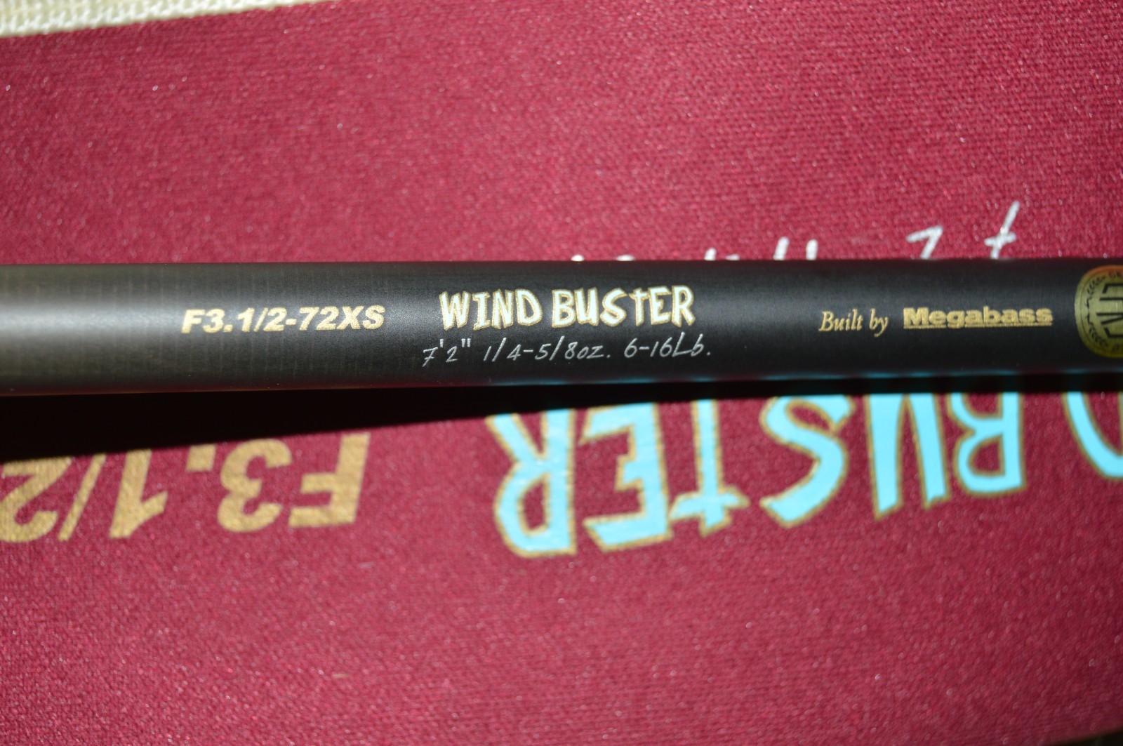 megabass destroyer wind buster sp p5 f3.1/2-72xs spinning rod 7’2″ medium fast