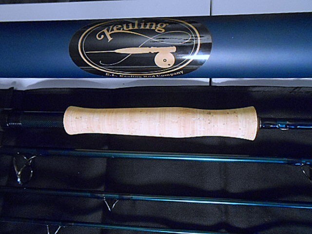 E.L. KEULING ROD CO 9′ 9WT. UP-LOCKING 4PC CARBON FIBER FLY ROD 2026 USA