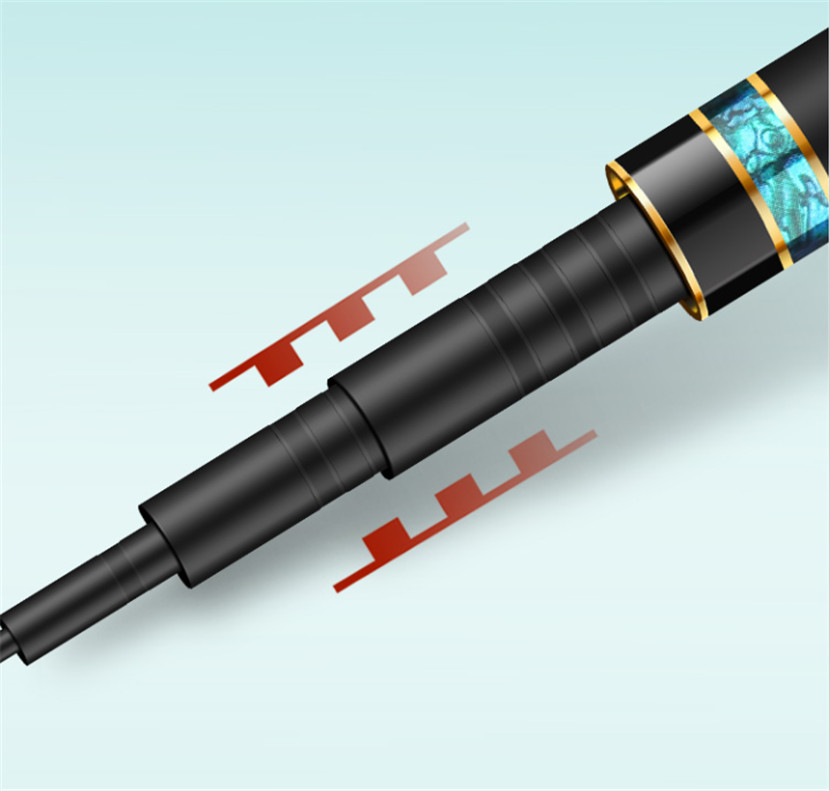 High Quality Superhard Carbon Fiber Fishing rod 3.6-9.0m
