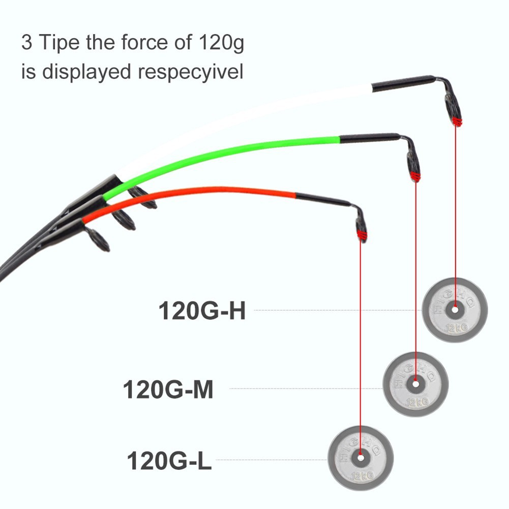 Lightweight Fiber Glass Top Tip MLH 50120g Feeder Carp Rod Fishing Accessories