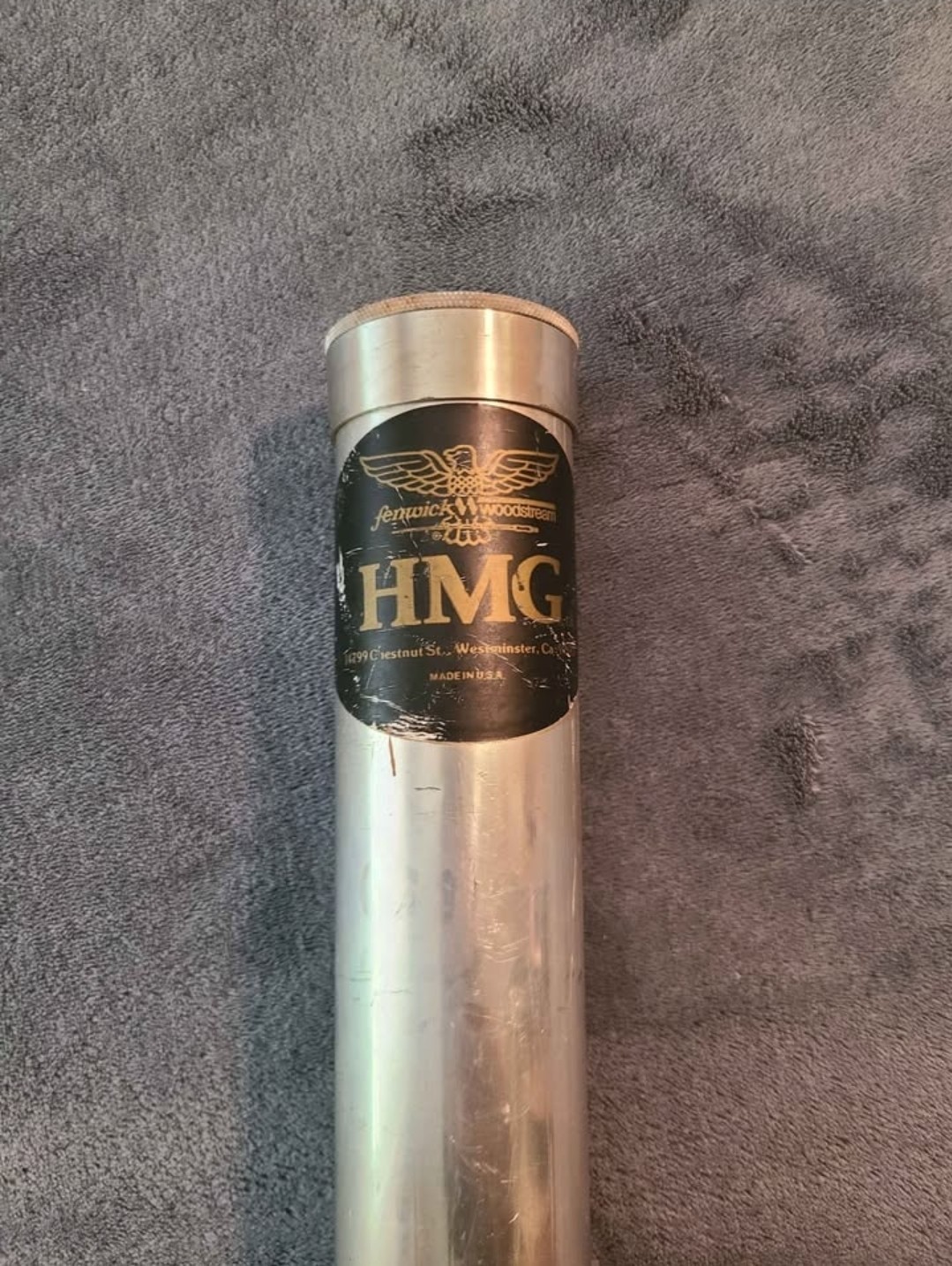 Fenwick Hmg Gs81sc Fly Rod With Tube And Sleeve. Two Peice.
