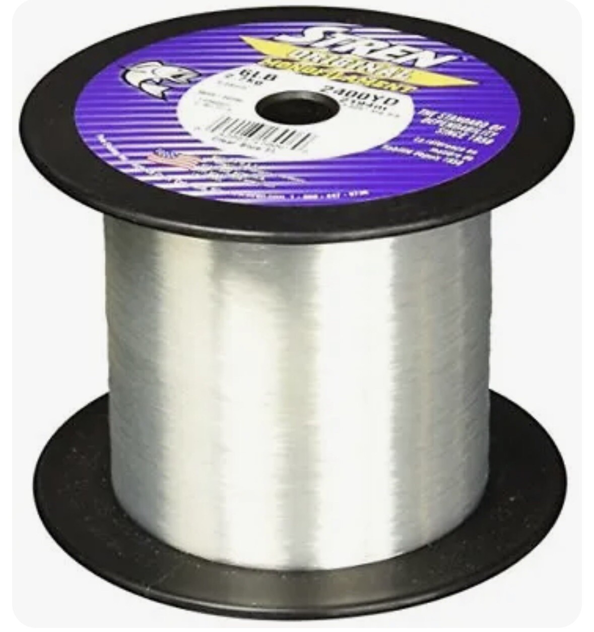 Stren Original Monofilament Dealer Bulk Spool 2400 YD 6 LB Clear